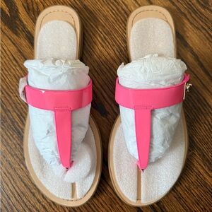 New in Box Kate Spade Castile Vibrant Pink Sandals‎ Size 9 B